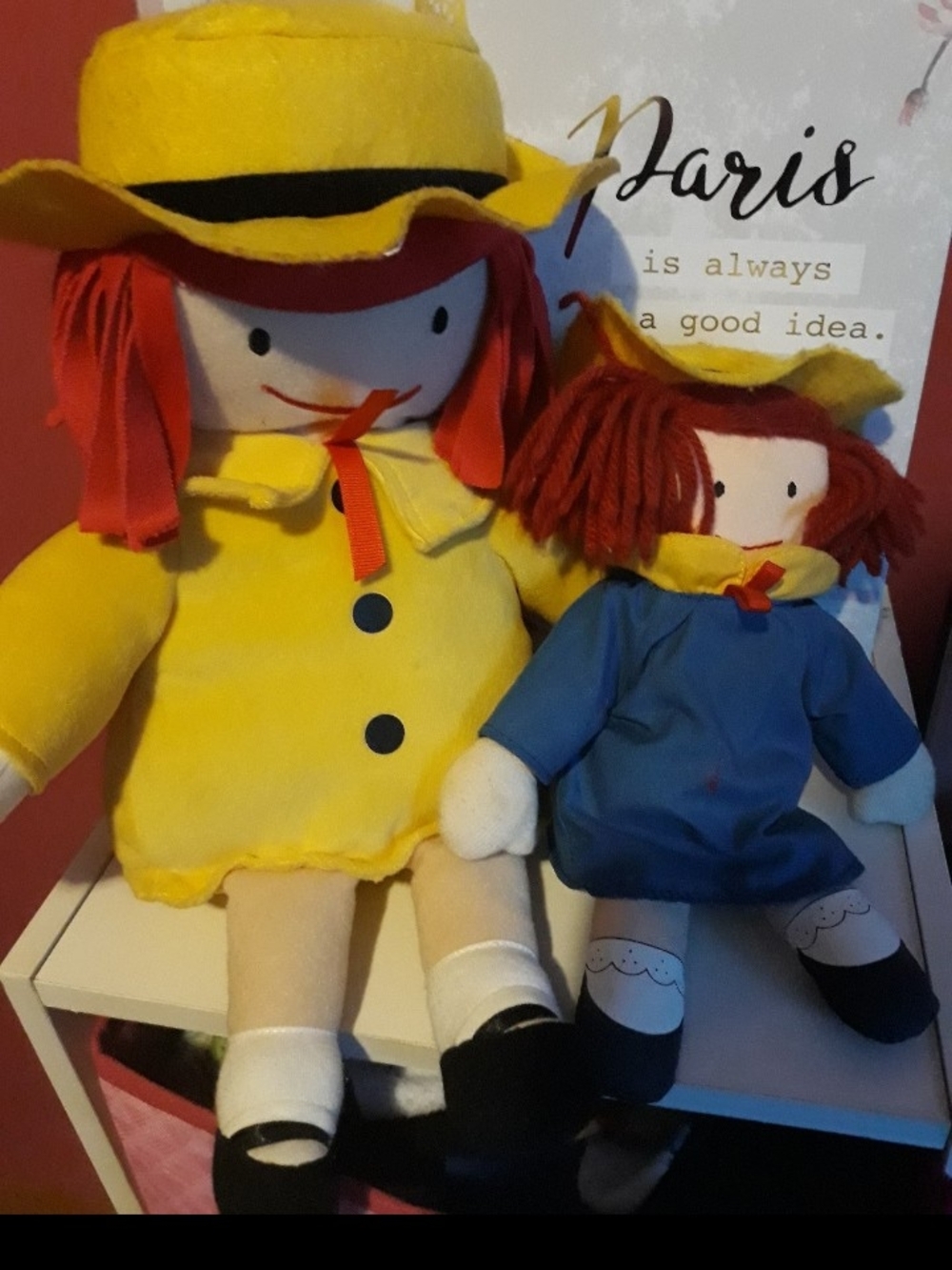 Yellow Raincoat Rag Doll - Plush Kids Toy